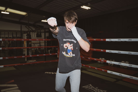 TWENTYFOURSEVEN TRAINING GYM WASHED BLACK T-SHIRT