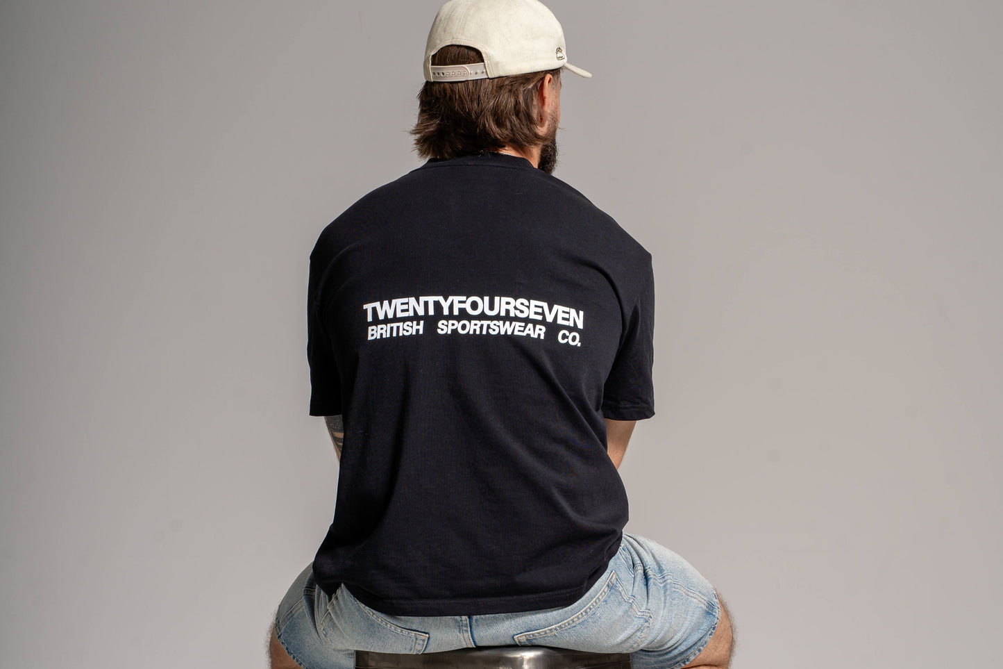 BRITISH SPORTSWEAR TEE - JET BLACK