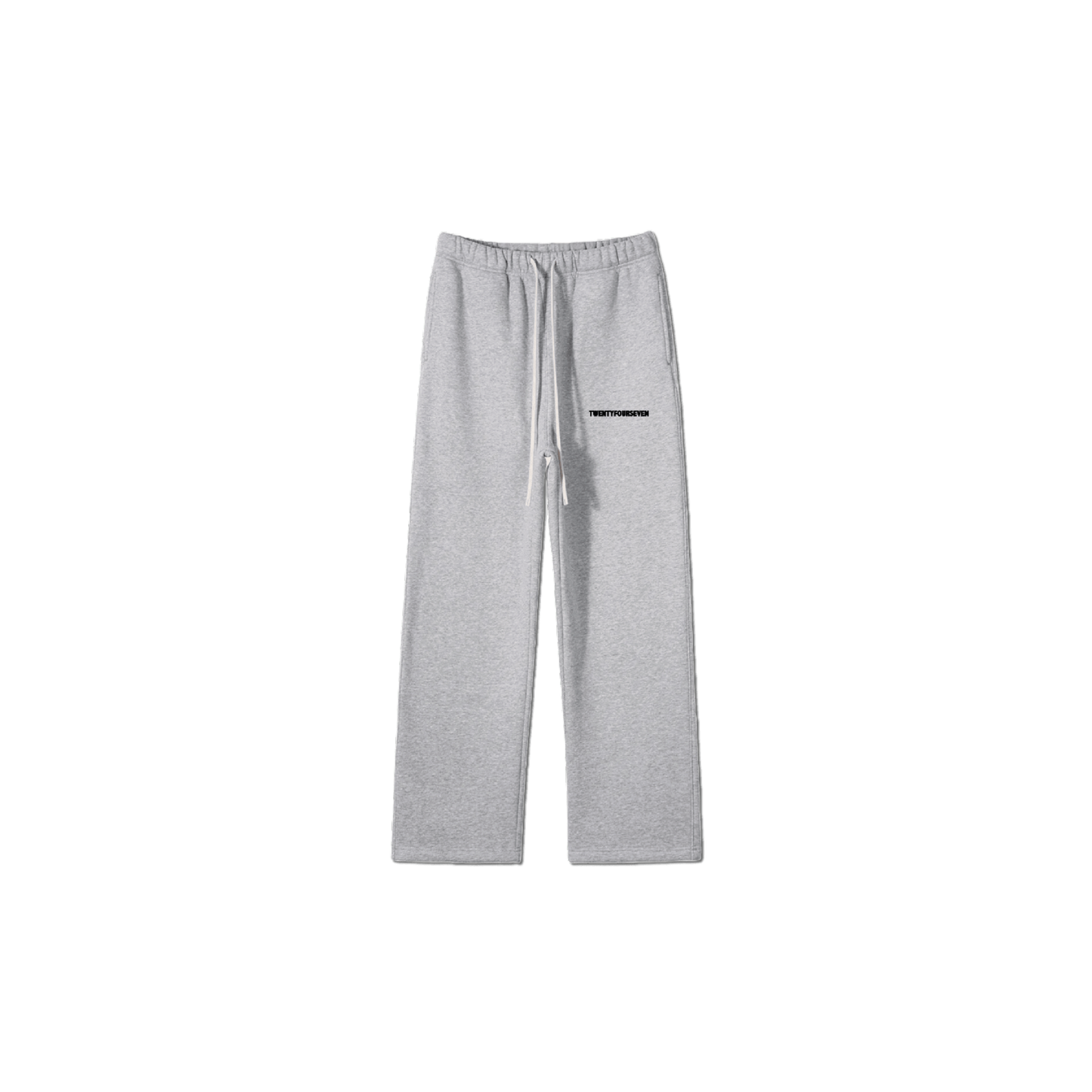 TWENTYFOURSEVEN STRAIGHT LEG SWEATPANT - GREY MARL