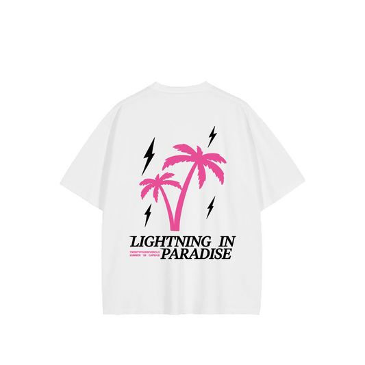 TWENTYFOURSEVEN 'LIGHTNING IN PARADISE' T-SHIRT