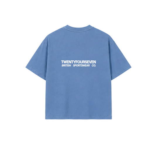 BRITISH SPORTSWEAR TEE - POWDER BLUE