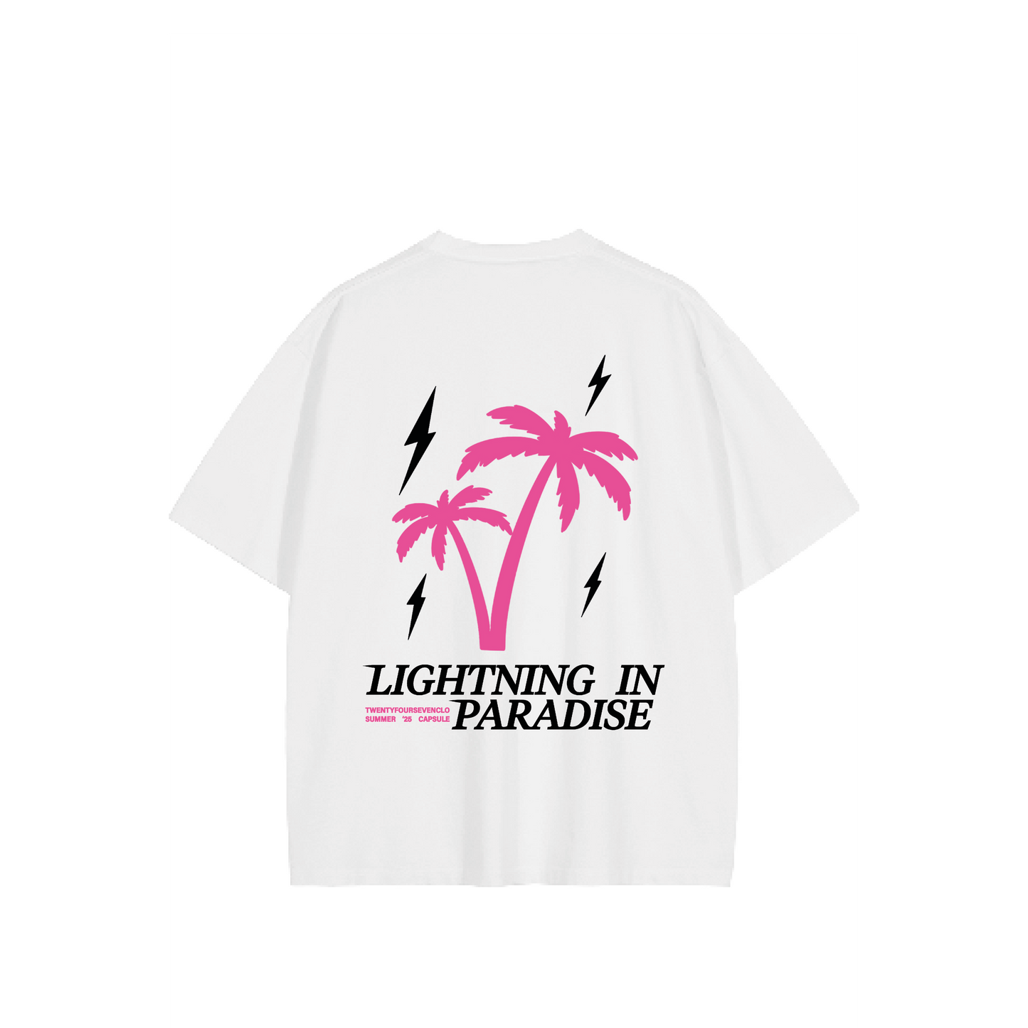TWENTYFOURSEVEN 'LIGHTNING IN PARADISE' T-SHIRT